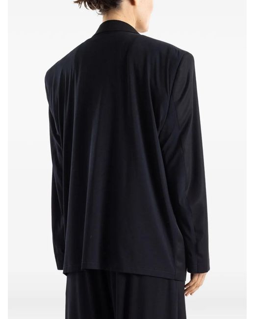 Balenciaga Blue Oversized Blazer