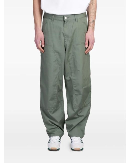 Carhartt Double Knee Hose in Green für Herren