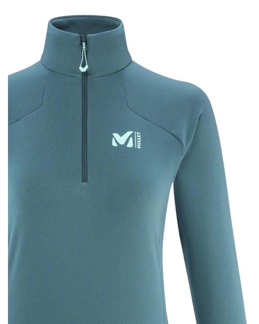 Pascal Millet Blue Logo-Print T-Shirt