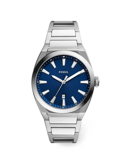 Fossil Blue Everett 42Mm Watch for men