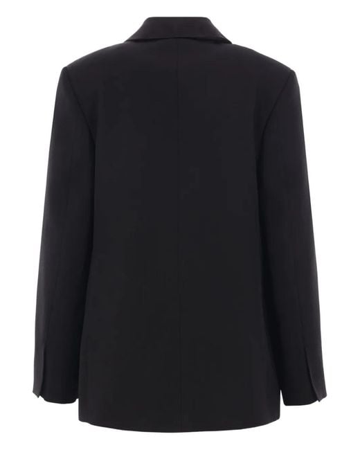 Jil Sander Black Single-Breasted Blazer for men