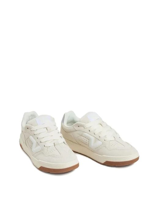 Vans White Upland Sneakers