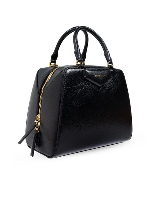 Givenchy Black Mini Antigona Cube Tasche