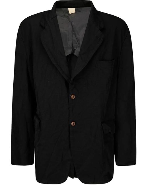 Comme des Garçons Blazer Met Enkele Rij Knopen in het Black voor heren
