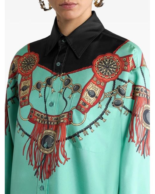 Camicia di Etro in Green