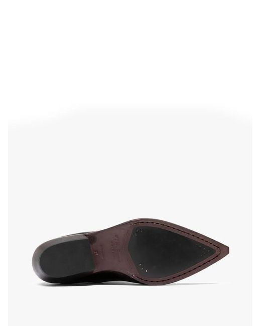 Officine Creative Black Noelie Dd 109 Pointed-Toe Ankle Boots