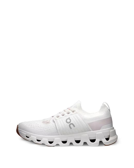 On Shoes White Cloudswift 4 Sneakers