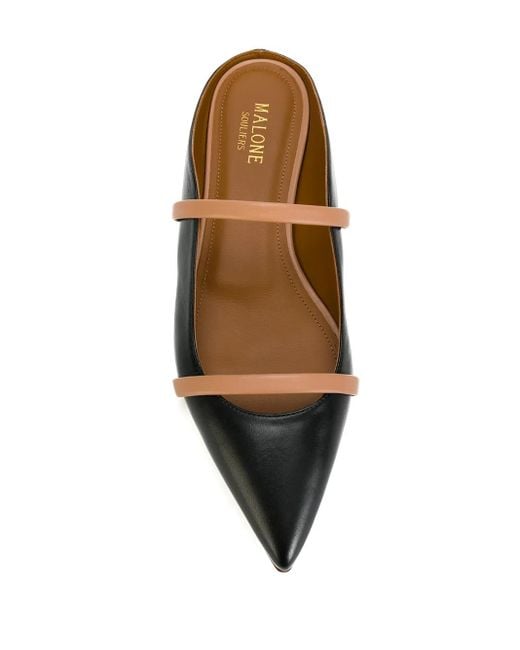 Malone Souliers Flat Shoes Black