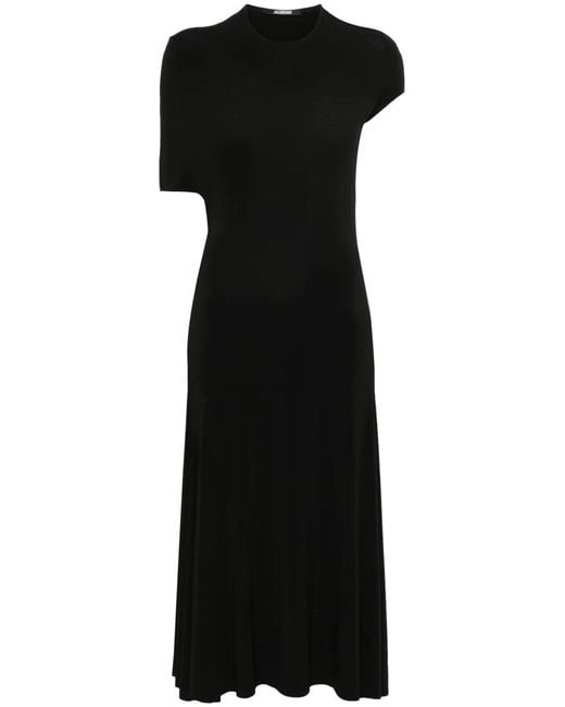 Jacquemus Black La Robe Salerno Midi Dress