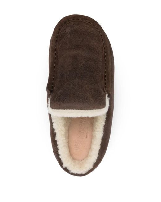 J.W. Anderson Brown Padded Slippers