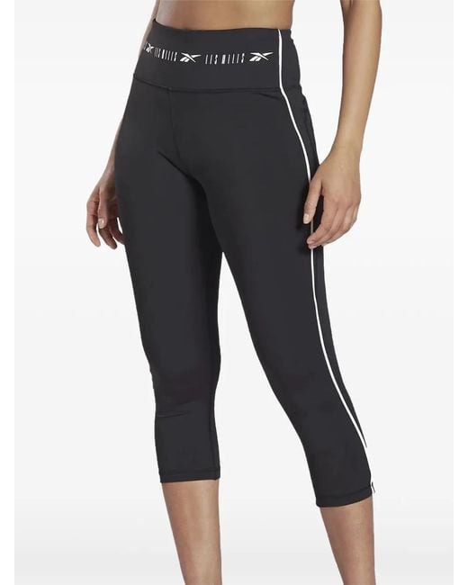 Reebok Black High-Rise Performance Trousers