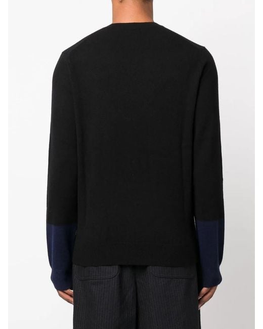 Comme des Garçons Pullover Mit V-Ausschnitt in Black für Herren