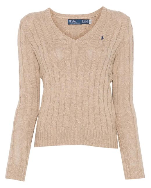 Polo Ralph Lauren ケーブルニット セーター Natural