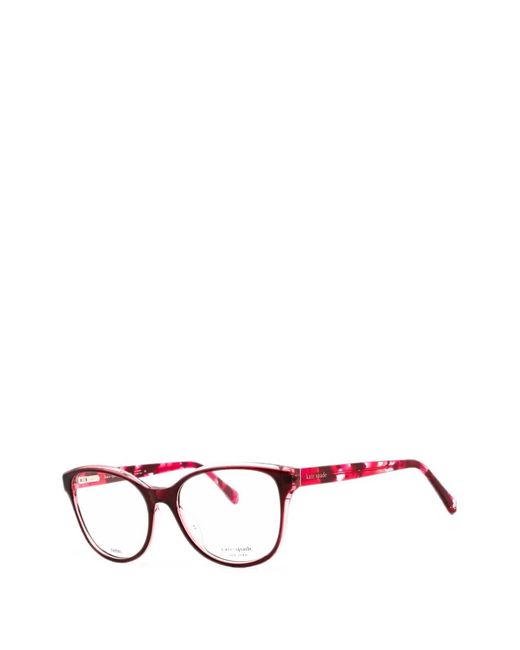 Kate Spade Black Rosalind Rectangle-Frame Glasses