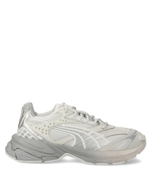 PUMA White Velophasis 372.5 Sneakers