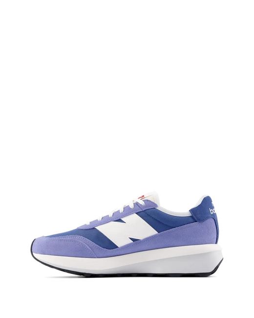 New Balance Blue 370 Lace-Up Sneakers