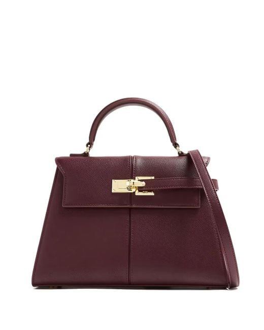 JW PEI Purple Large Elise Tote Bag