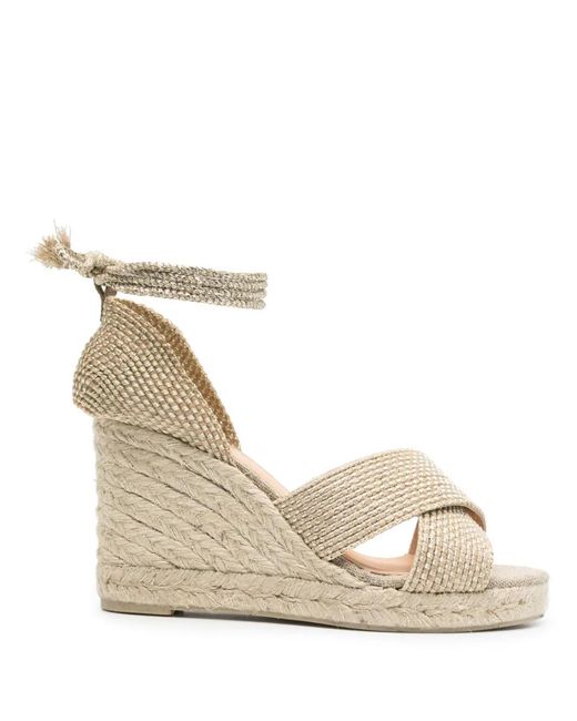 Castaner Natural 90Mm Becca Espadrilles