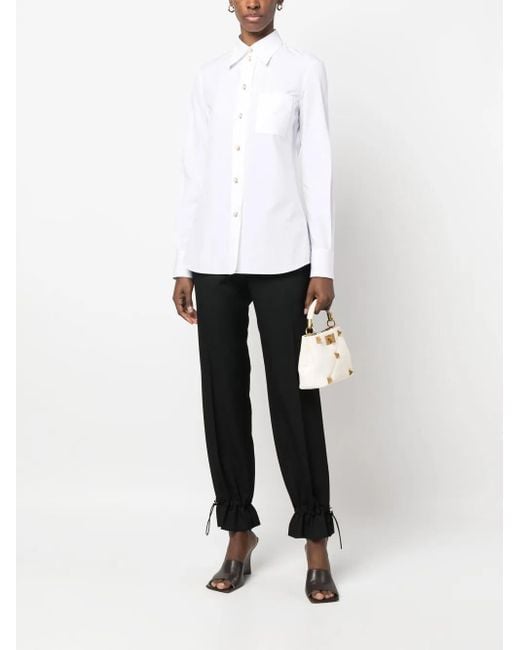 Lanvin White Chemise Manches Longues