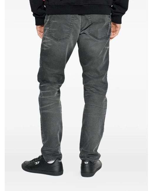 DIESEL Gray D-Krooley Slim-Fit Jeans for men