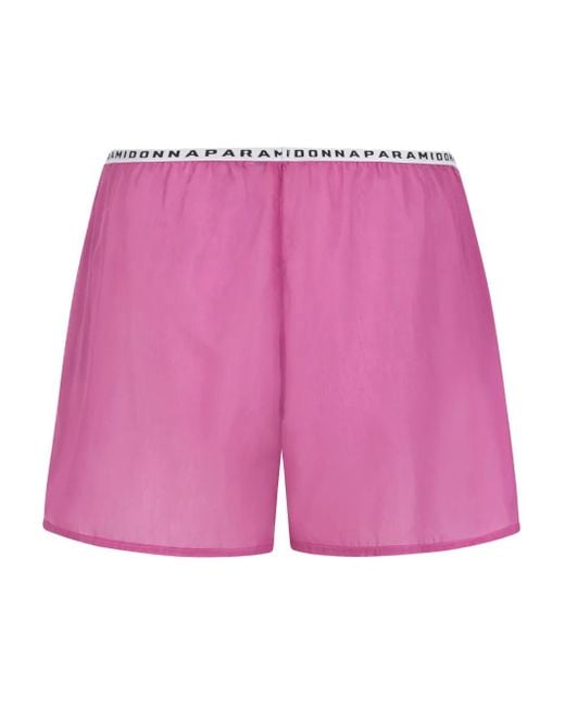 Paramidonna Pink Tessa Beach Shorts