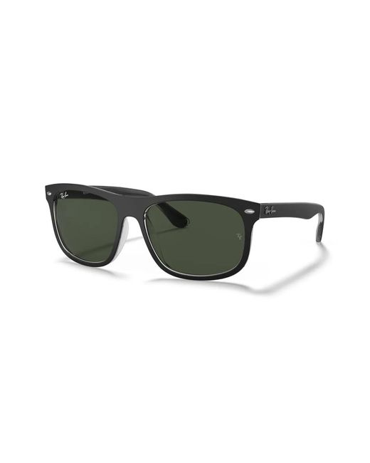 Ray-Ban Green Rectangle Frame Sunglasses for men