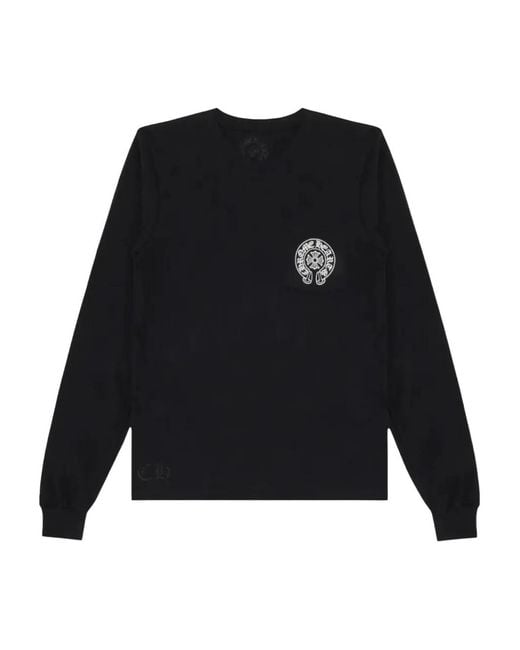 Chrome Hearts Black Miami Exclusive Long-Sleeve T-Shirt for men