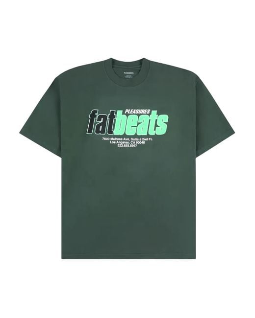 Pleasures Green Melrose T-Shirt for men