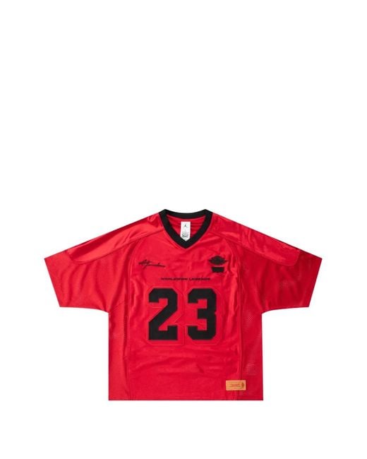 Nike メンズ レッド X Levi's Vネック Tシャツ