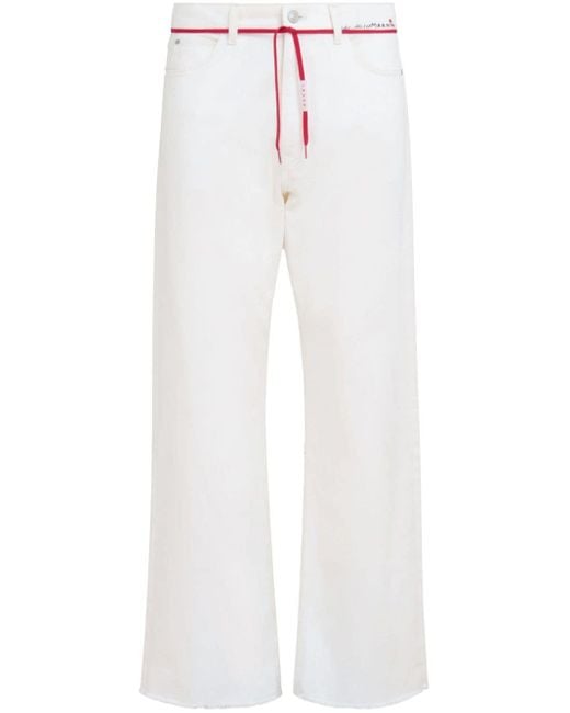 Marni White Jeans for men