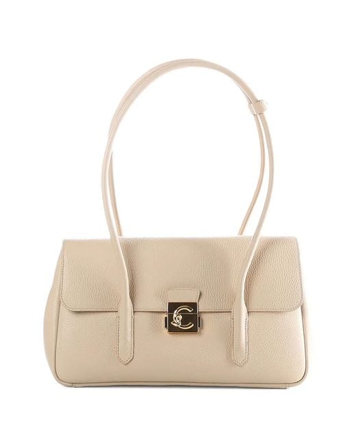 Coccinelle Natural Textured Shoulder Bag