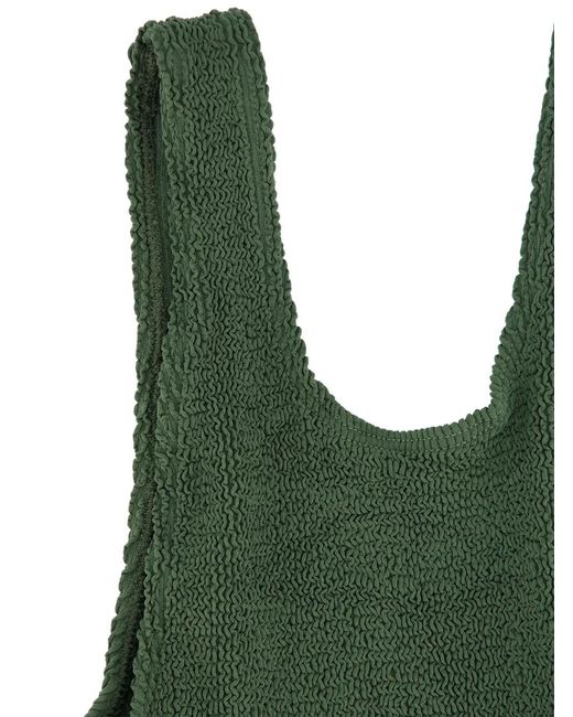 Bondeye Green Maxam Crinkle-Effect Swimsuit