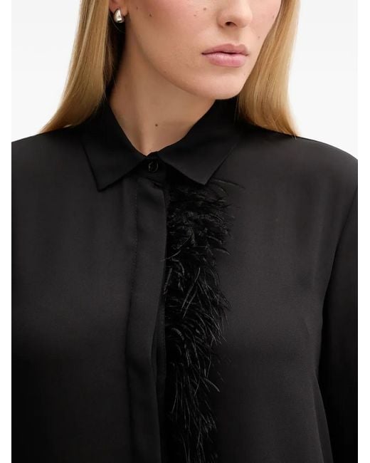 GAUDI Black Georgette Shirt