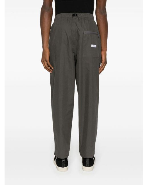 Pantalon ample à boucle logo (w)taps pour homme en coloris Gray