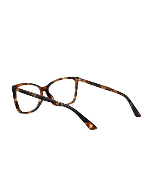 Gucci Brown Cat-Eye Glasses