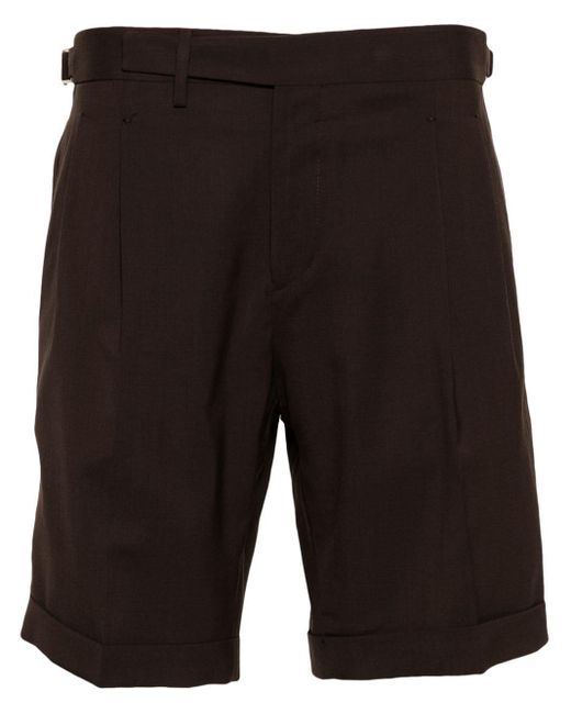 Briglia 1949 Amalfis Shorts aus leichter Wolle in Black für Herren