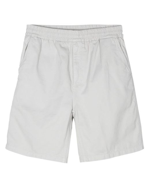 Carhartt Flint Shorts mit geradem Schnitt in White für Herren