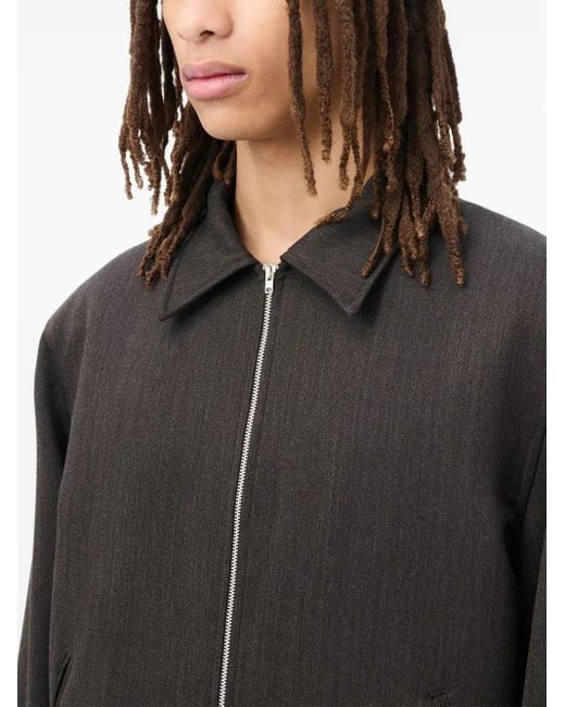 Our Legacy Black Zip Jacket for men