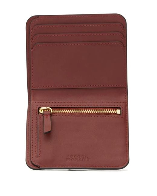 Isabel Marant Purple Wallet Leather