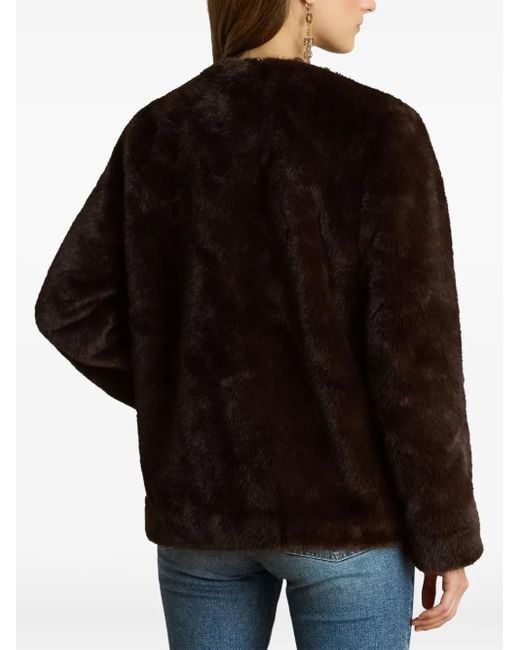 Ralph Lauren Black Jacke Mit Knöpfen