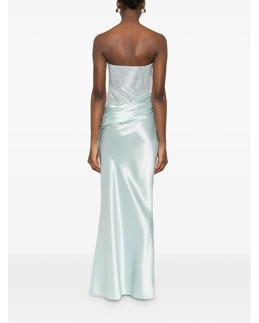 retroféte Blue Alexandra Embellished Dress
