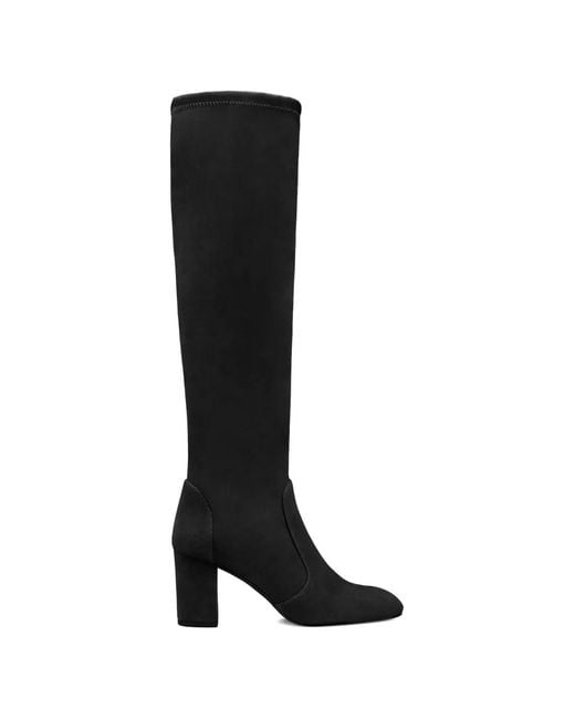Stuart Weitzman Black 75Mm Lucie Boots