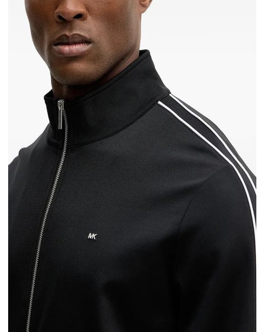 Michael Kors Black Zip-Up Sweatshirt for men