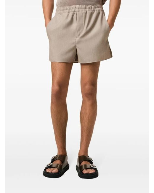 AMI Black Fussbet Sandalen