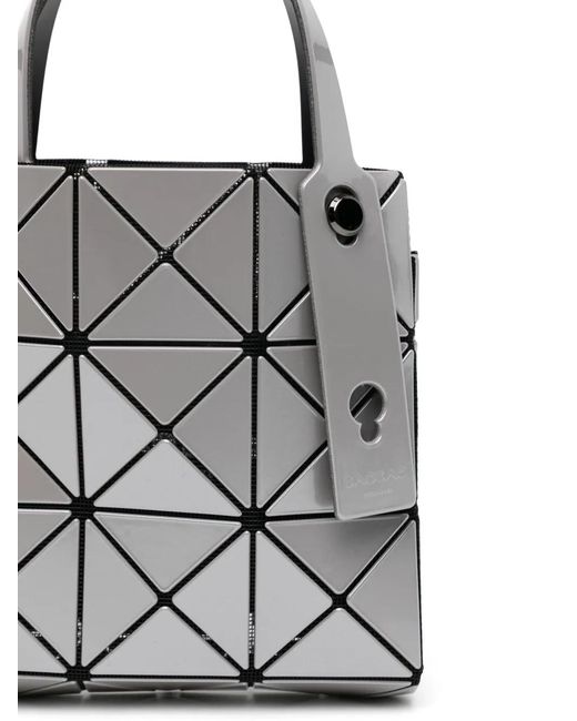 Issey Miyake White Carat Tote Bag
