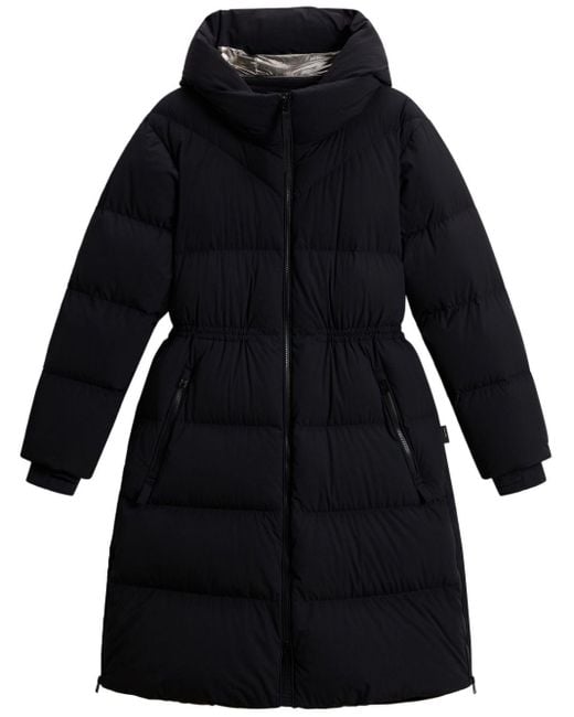 Woolrich Black Quilted Puffer Parka