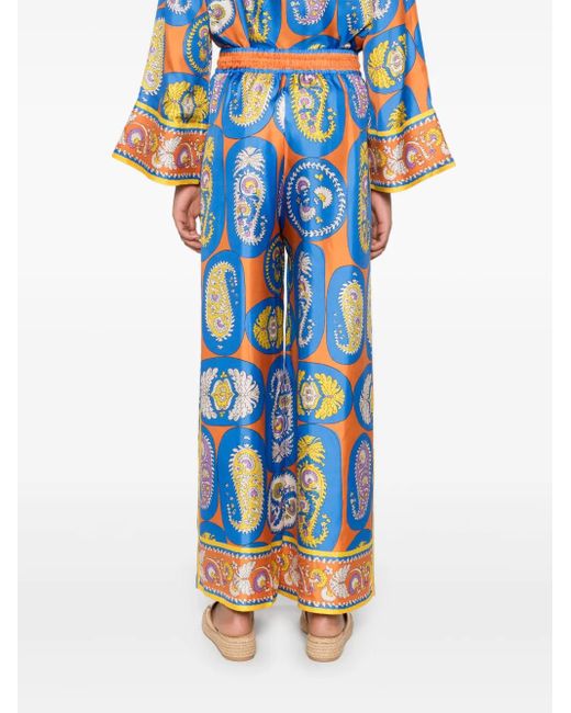 Pantaloni Luis di ALÉMAIS in Blue