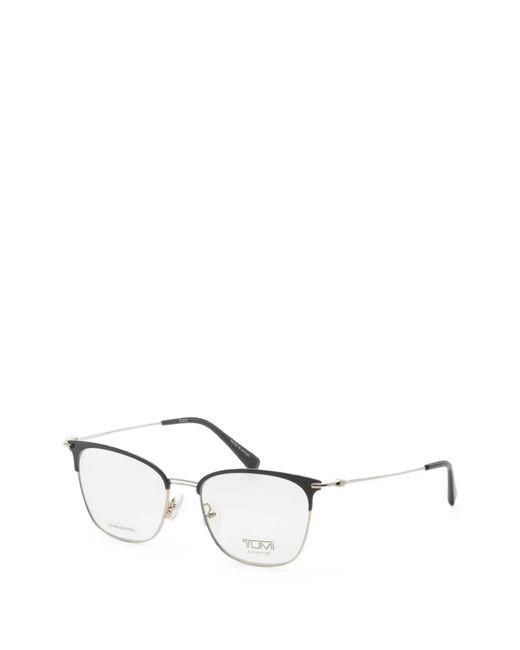 Tumi White Square-Frame Glasses
