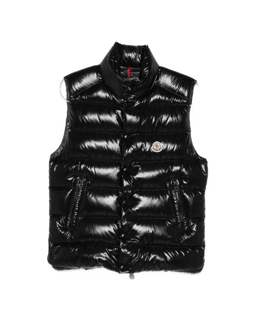 Moncler Black Tibb Padded Gilet for men