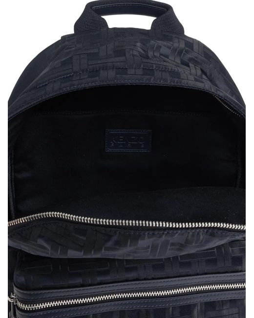KENZO Blue Sac À Dos for men